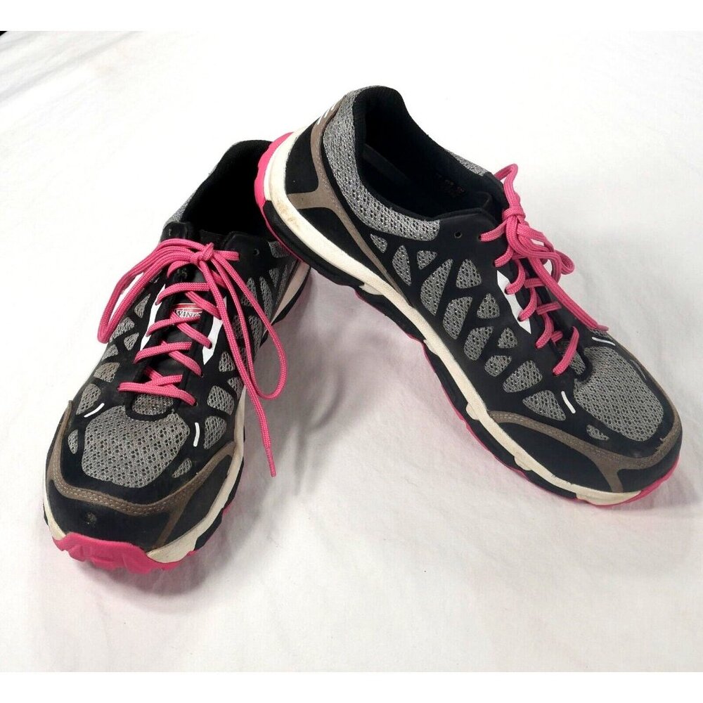 Red Wing Hard Toe Electrical Hazard Sneakers Work Shoes Wms 10 B Gray Pink EUC